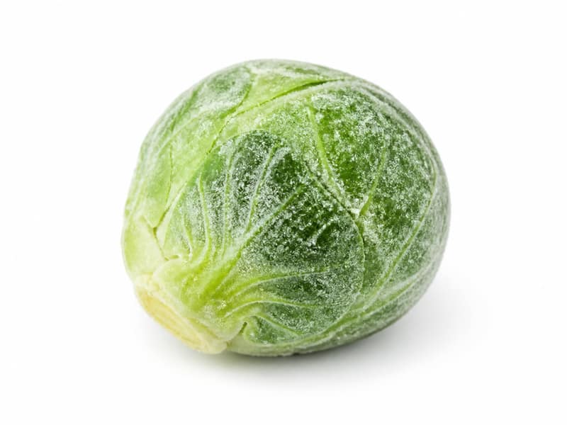 Brukselka mrożona – białko 3.4g, kalorie 43 kcal, węglowodany i tłuszcz na 100g | zdrowe odżywianie