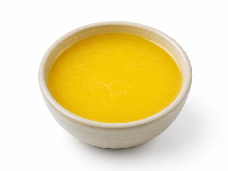 Masło klarowane (ghee) – białko 0g, kalorie 900 kcal, węglowodany i tłuszcz na 100g | zdrowe odżywianie