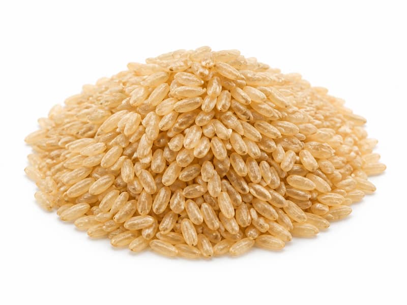 Ryż brązowy (suchy) – białko 7.5g, kalorie 362 kcal, węglowodany i tłuszcz na 100g | zdrowe odżywianie