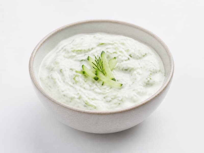 Sos tzatziki – białko 3g, kalorie 120 kcal, węglowodany i tłuszcz na 100g | zdrowe odżywianie
